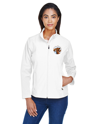 Ladies' Leader Soft Shell Jacket - White
