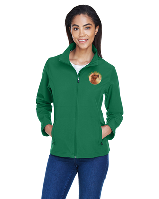 Ladies' Leader Soft Shell Jacket - Sport Kelly