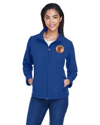 Ladies' Leader Soft Shell Jacket - Sport Royal